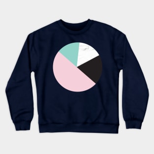 Pastel Circle Crewneck Sweatshirt